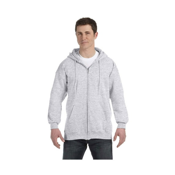 Hanes Men's Light Steel Full-Zipper Hoodie, Style F280