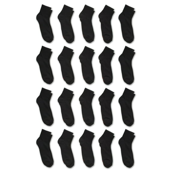 Hanes Men's Lightweight Comfort Super Value Ankle Socks - 20Pk