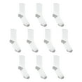 thumbnail image 1 of Hanes Men's Lightweight Comfort Super Value Crew Socks, 20-Pack, Sizes 6-12, 1 of 7
