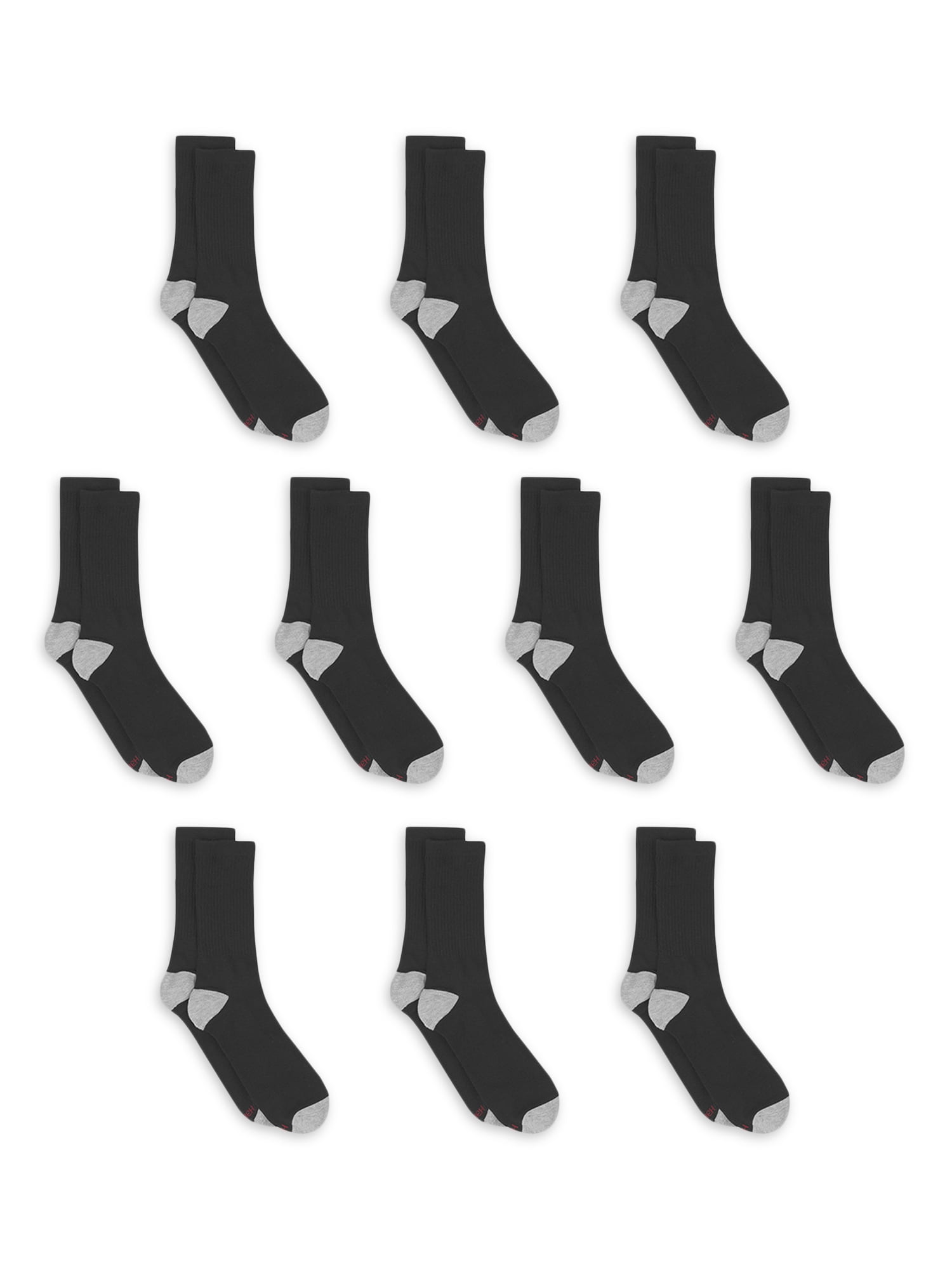 Amazon.com: Hanes Men's Crew Socks (Sock Size: 10-13/Shoe
