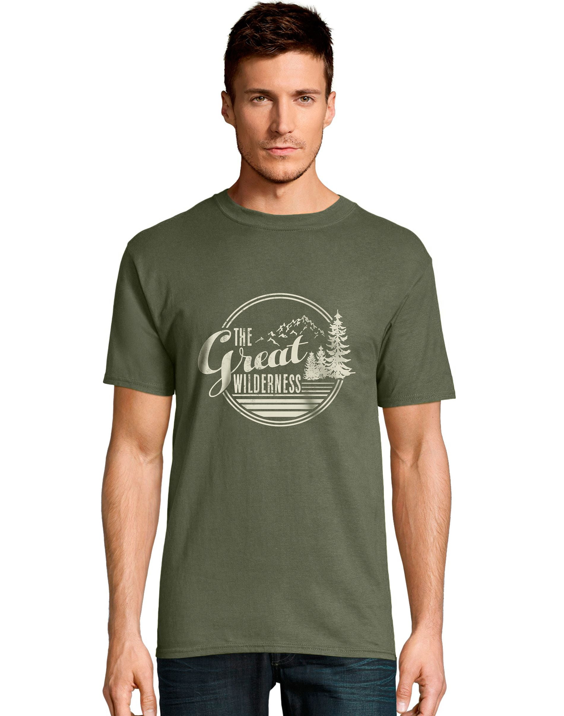 Hanes Men's Lightweight Graphic T-shirt - Outdoor Collection - Walmart.com