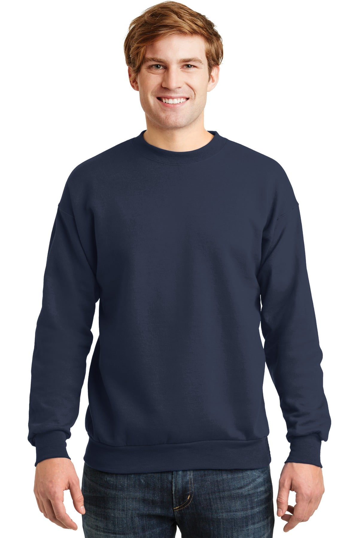 Hanes Men's Long Sleeve Crewneck Sweatshirt. P160 - Walmart.com