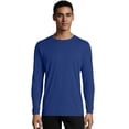 thumbnail image 1 of Hanes Men's Long Sleeve T-Shirt Tee Perfect-T Lightweight Soft Crewneck S-3XL, 1 of 10