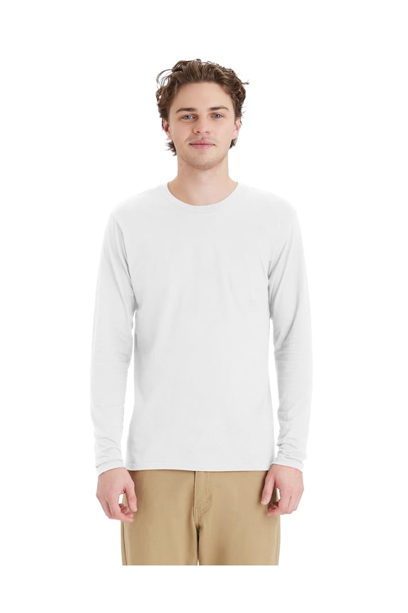 Men's Long Sleeve T-Shirt Tee Perfect-T Lightweight Soft Crewneck S-3XL