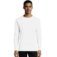 thumbnail image 1 of Hanes Men's Long Sleeve T-Shirt Tee Perfect-T Lightweight Soft Crewneck S-3XL, 1 of 8