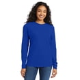 thumbnail image 1 of Hanes Men's Long Sleeve T-Shirt Tee Perfect-T Lightweight Soft Crewneck S-3XL, 1 of 10