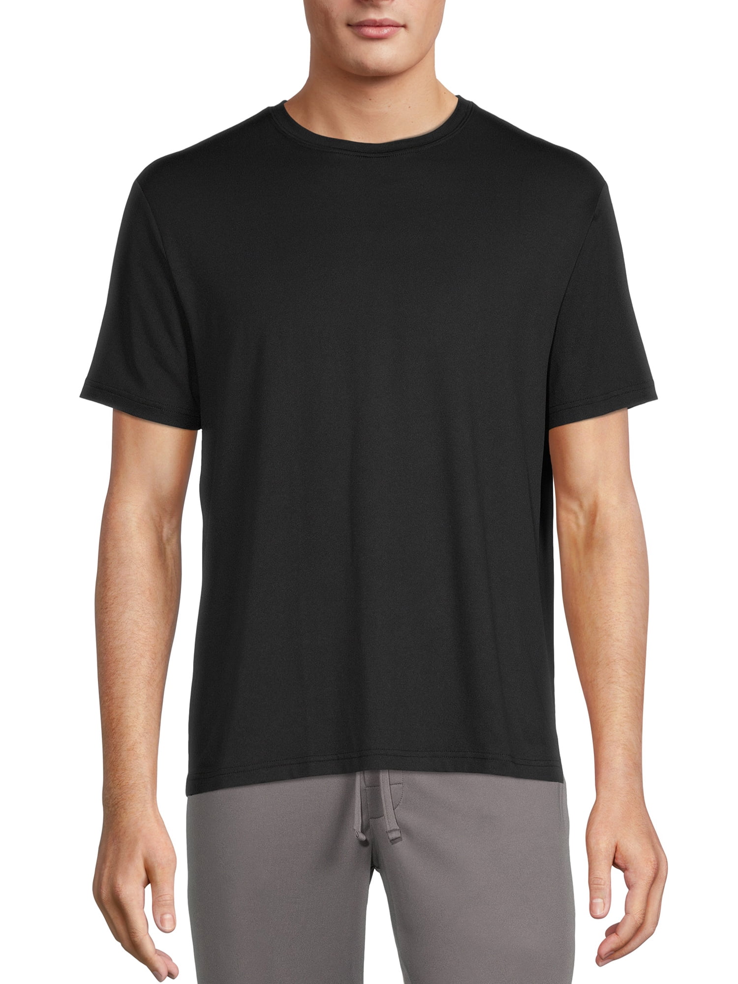 Hanes Men's Luxe Sleep Pajama Tee with Short Sleeves
