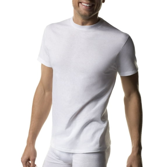 Hanes Men's Michael Jordan 6+1 BONUS PACK ComfortSoft White Crewneck