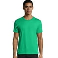 thumbnail image 1 of Hanes Men's Modal Elevated Tee Kelly Green Triblend L, 1 of 2