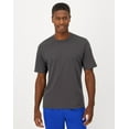 thumbnail image 1 of Hanes Moves Men's Short Sleeve Performance Tee Grey Encore S, 1 of 4