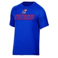 thumbnail image 1 of Hanes Men's NCAA Kansas Jayhawks Short Sleeve Synthetic T-Shirt, 1 of 2
