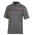 thumbnail image 1 of Hanes Men's NCAA Mississippi State Colorblock Synthetic Polo, 1 of 2