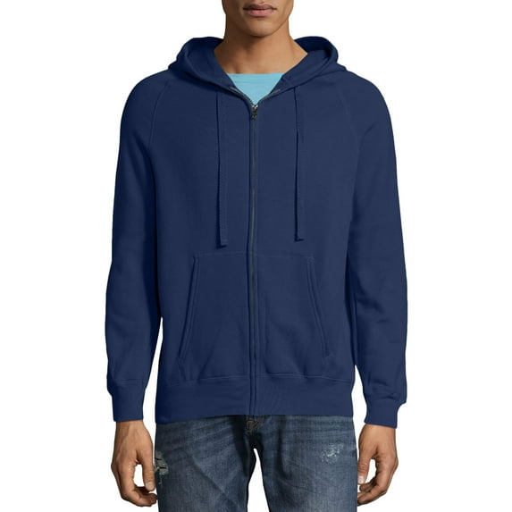 Hanes Men's Nano Premium Soft Lightweight Fleece Full Zip Hood