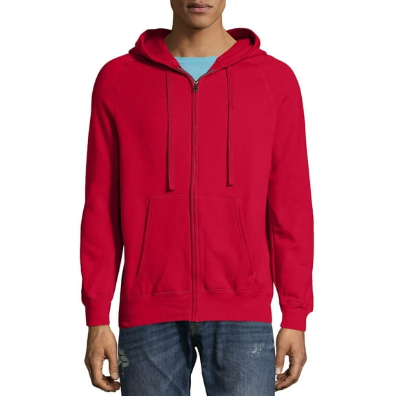 Hanes Men's Nano Premium Soft Lightweight Fleece Full Zip Hood