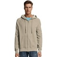 thumbnail image 1 of Hanes Men's Nano Premium Soft Lightweight Fleece Full Zip Hood, 1 of 2