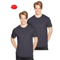 thumbnail image 1 of Hanes Men's Nano-T; T-shirt, Color: Vintage Black, Size: M --- PACK OF 2 (Men's Athleticwear - Original Company Packing), 1 of 1