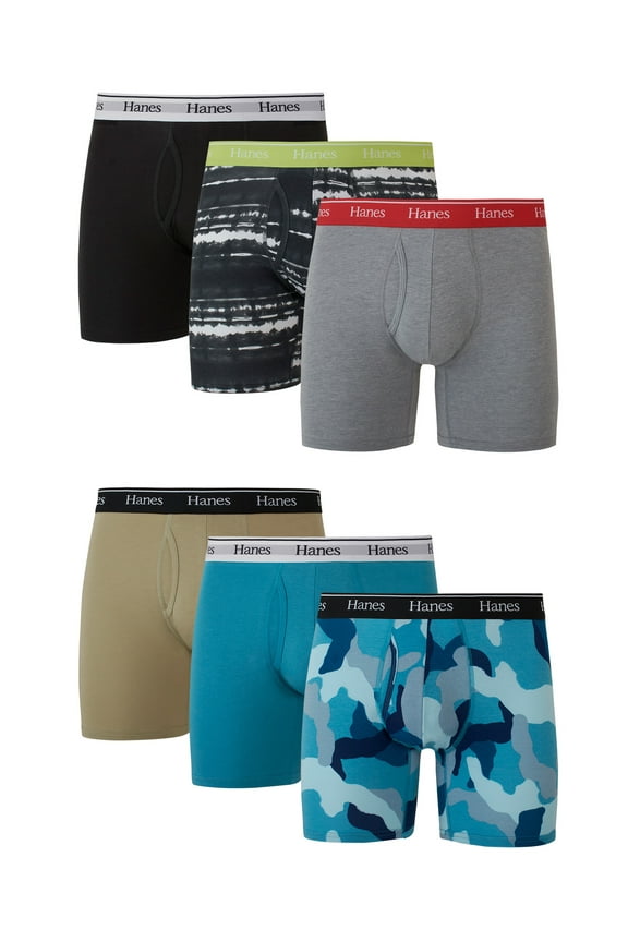 Men's Originals Boxer Briefs, 6-Pack
