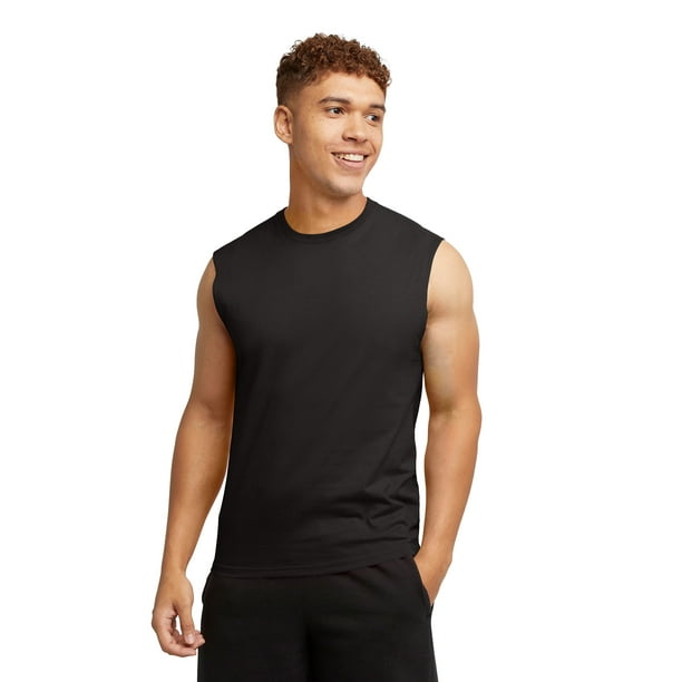 Hanes Men's Originals Cotton Sleeveless Muscle Tank Top, Sizes S3XL