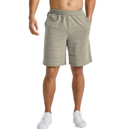 Hanes Sweat Shorts Men's Garment Dyed Midweight Elastic