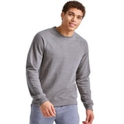 Hanes Originals Men's French Terry Sweatshirt Black Heather S