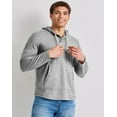 thumbnail image 1 of Hanes Men's Originals Hoodie Lightweight Hooded Sweatshirt Henley Collar Sizes S-3XL, 1 of 7