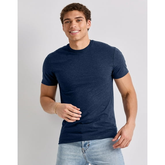 Hanes Originals Men's T-Shirt Short Sleeve Tri-Blend Crewneck Modern Fit