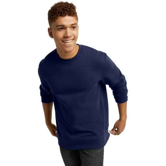 Hanes Men's Originals Midweight Fleece Crewneck Sweatshirt, Sizes S-2XL