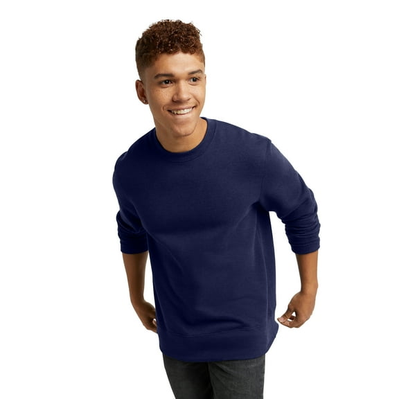 Hanes Men's Originals Midweight Fleece Crewneck Sweatshirt, Sizes S-2XL