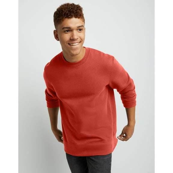 Hanes Men's Originals Midweight Fleece Crewneck Sweatshirt, Sizes S-2XL