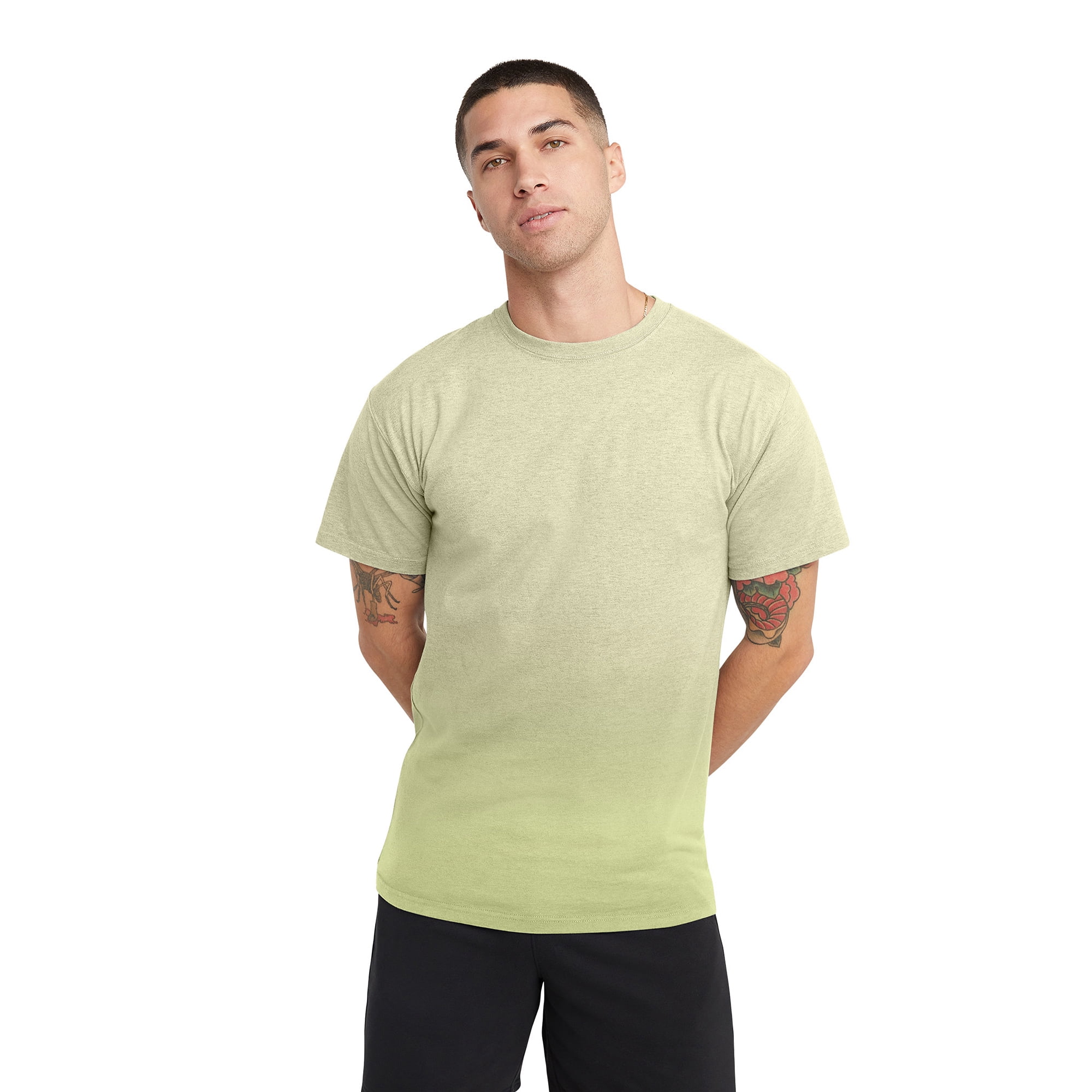Hanes Men's Originals Ombre Pattern Cotton T-Shirt, Sizes S-3XL