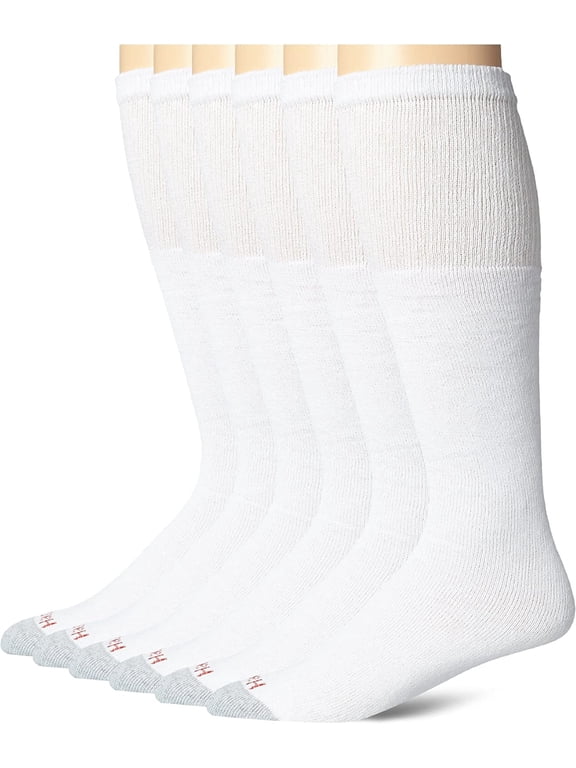 Men's Over the Calf Tube Socks (6 Pair Pack)