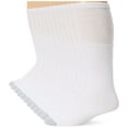 thumbnail image 1 of Hanes Men's 12 Pack Over-the-Calf Tube Socks, White, 10-13 (Shoe Size 6-12), 1 of 3