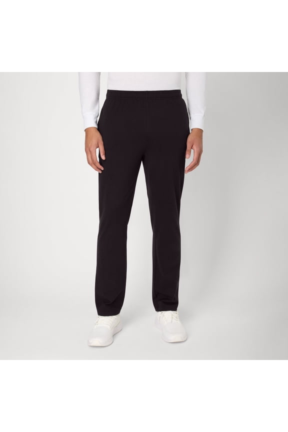 Men's Pants, Cotton Knit Jersey Black 3XL