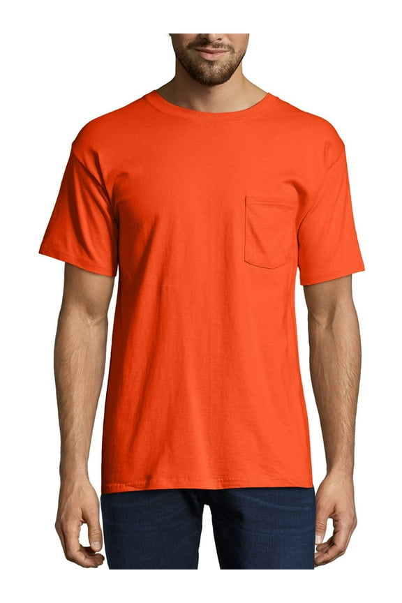 Men's Premium Beefy-T Short Sleeve T-Shirt With Pocket, Up to Size 3XL