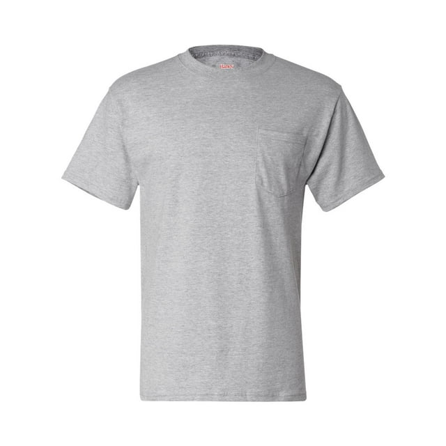 Hanes Men's Premium Beefy-T Short Sleeve T-Shirt With Pocket, Up to ...