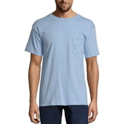 Hanes Men's Premium Beefy-T Short Sleeve T-Shirt With Pocket, Up to Size 3XL
