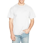 Hanes Men's Premium Beefy-T Short Sleeve T-Shirt With Pocket, up to Sizes 3XL