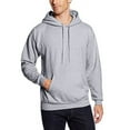 thumbnail image 1 of Hanes Men's Pullover EcoSmart Fleece Hoodie, Light Steel, Large, 1 of 3