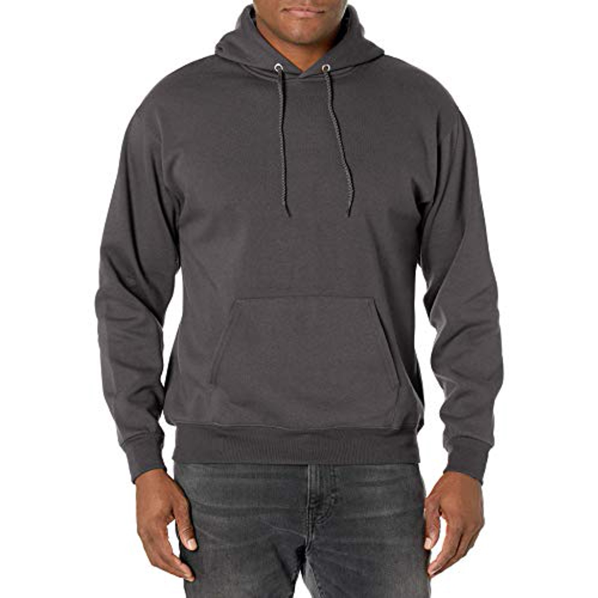 Hanes Men's Pullover EcoSmart Hooded Sweatshirt, Smoke Grey, Small -  Walmart.com