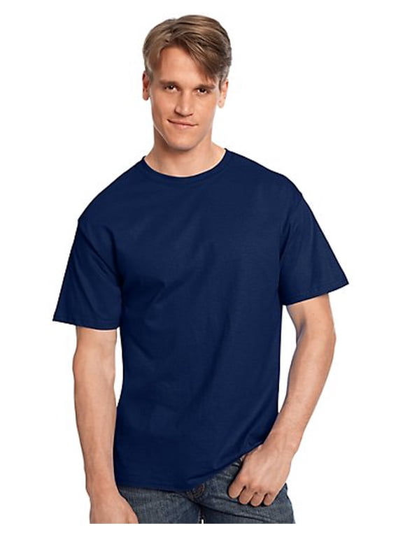 Authentic Men's Short Sleeve Crewneck T-Shirt, Big and Tall Sizes Available S-5XL