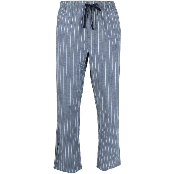 Hanes Men's Sleep Stretch Woven Pajama Pant, Denim, Large