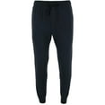 thumbnail image 1 of Hanes Men's Soft Modal Jersey Jogger, ComfortflexFIT, Black, 1 of 6