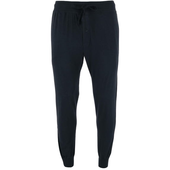 Hanes Men's Soft Modal Jersey Jogger, ComfortflexFIT, Black