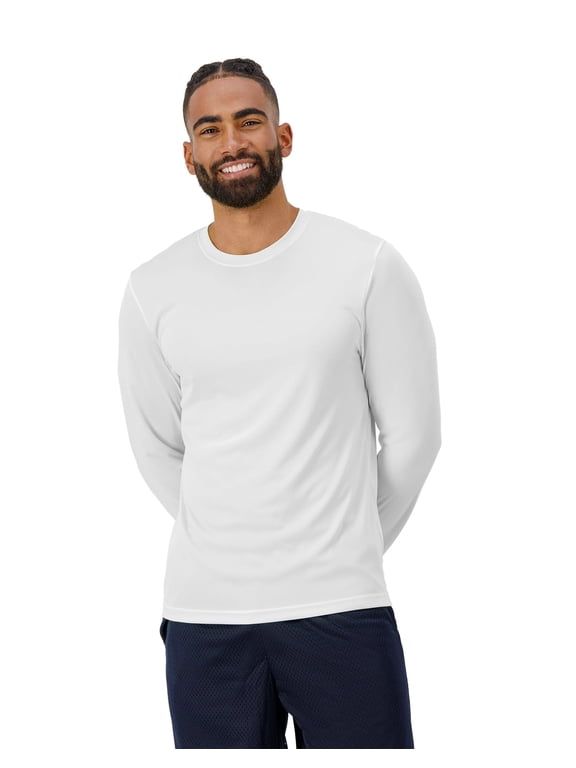 Cool DRI Performance Long Sleeve T-Shirt, Quick-Drying Training Tee, UPF 40+