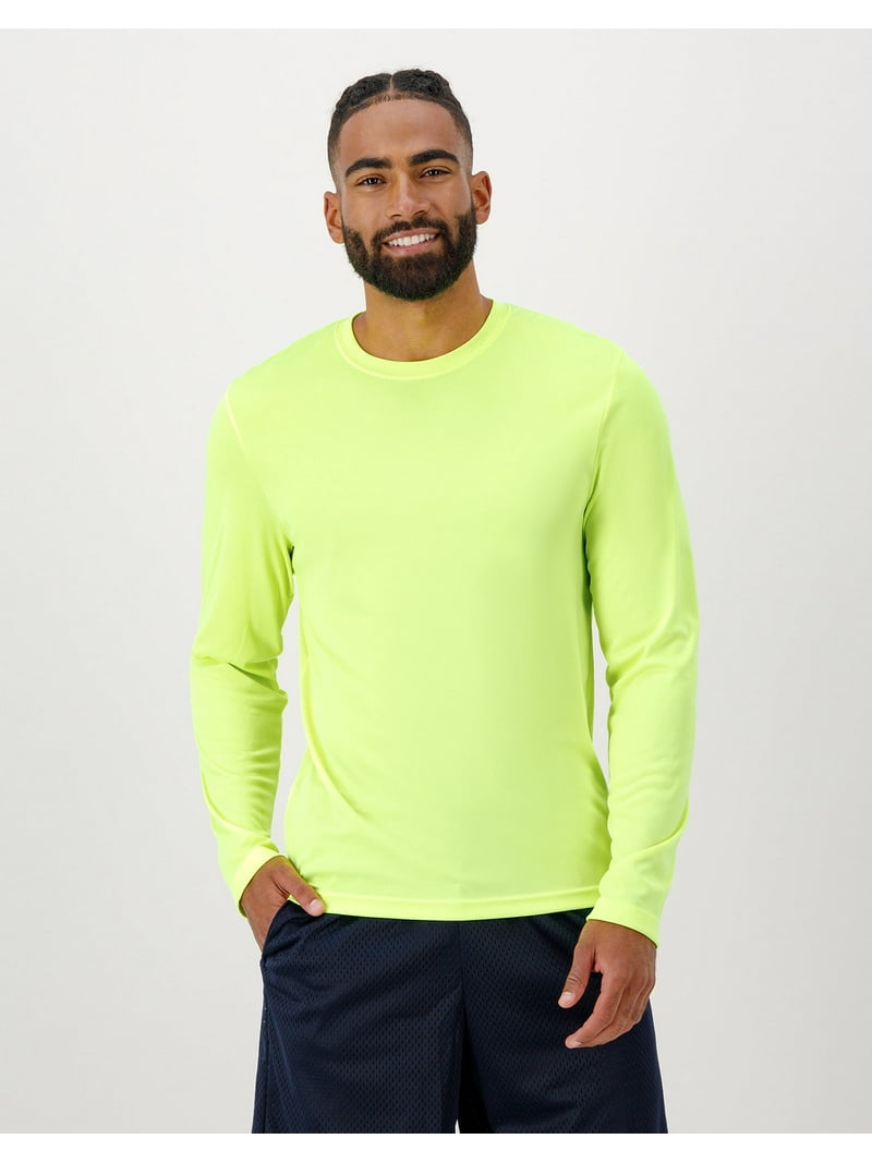 Hanes Men's Sport Cool DRI Performance Long-Sleeve T-Shirt (50+