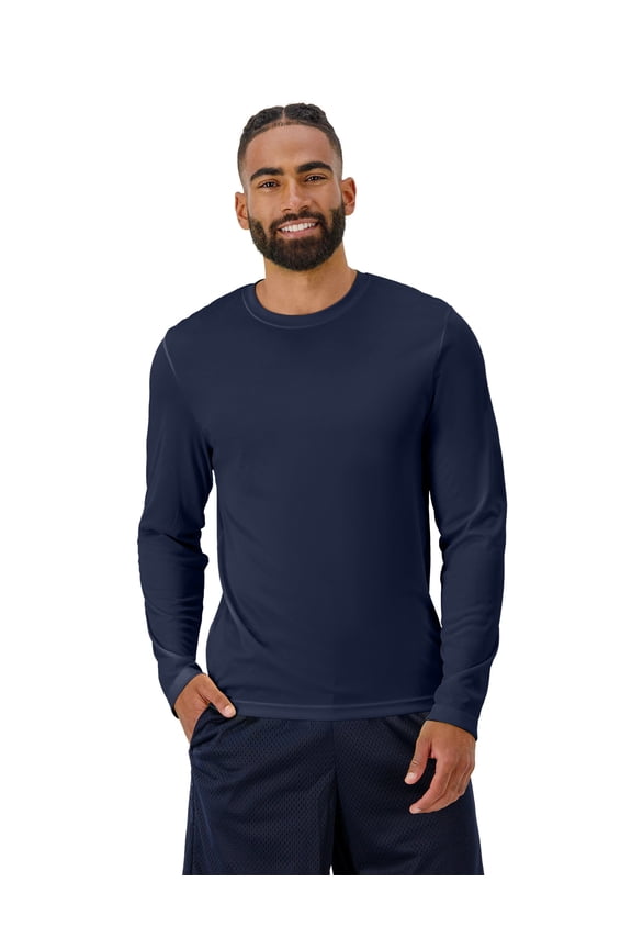 Cool DRI Performance Long Sleeve T-Shirt, Quick-Drying Training Tee, UPF 40+
