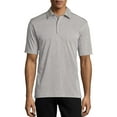 thumbnail image 1 of Hanes Men's Sport Heathered Performance Polo, 1 of 5