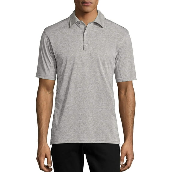 Hanes Men's Sport Heathered Performance Polo