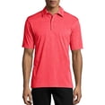 thumbnail image 1 of Hanes Men's Sport Heathered Performance Polo, 1 of 5