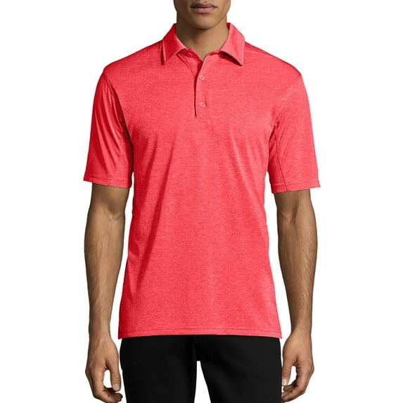 Hanes Men's Sport Heathered Performance Polo